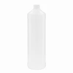 1000 ml HDPE bottle, translucent milky white, 28/410 1 L