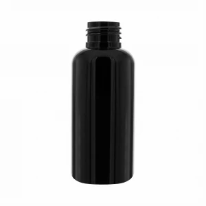 100 ml PET bottle, black, 24/410 neck finish