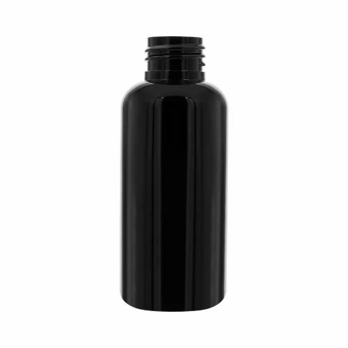 100 ml PET bottle, black, 24/410 neck finish