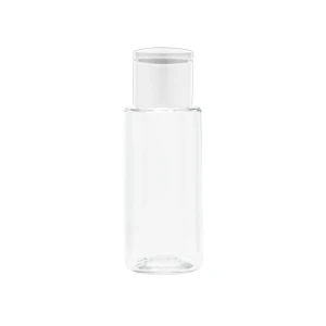 50 ml PET bottle with white flip-top cap